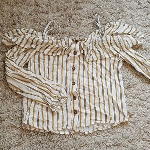 Off-the-Shoulder Shirt